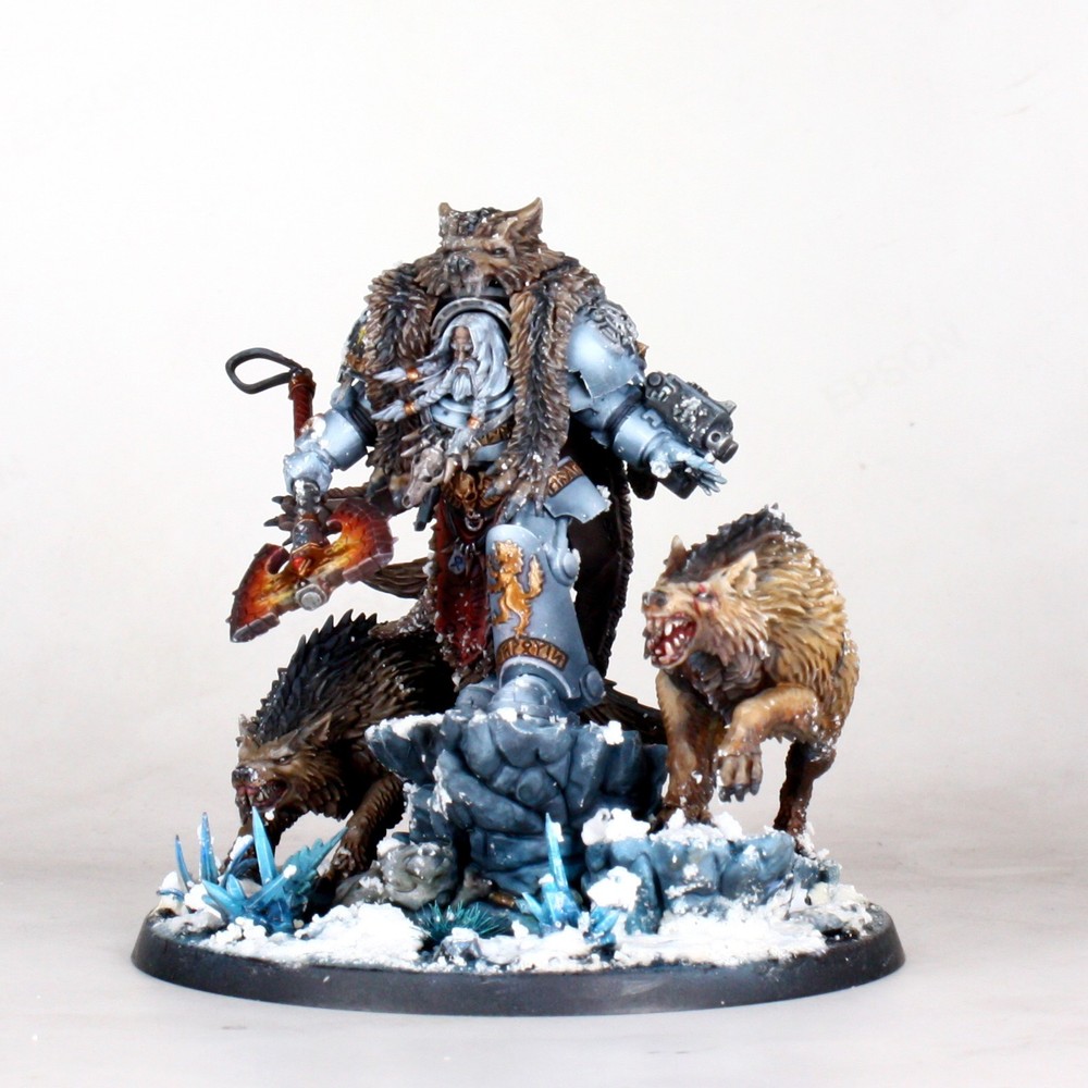 Warhammer 40k pro painted Logan Grimnar Space Wolves COMMISSION