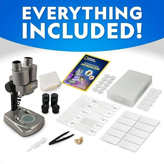 NEW Ultimate Dual Microscope National Geographic