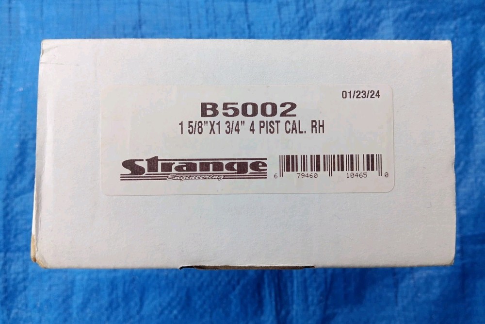 STRANGE Engineering B5002 4-Piston Right Hand Brake Caliper - NEW