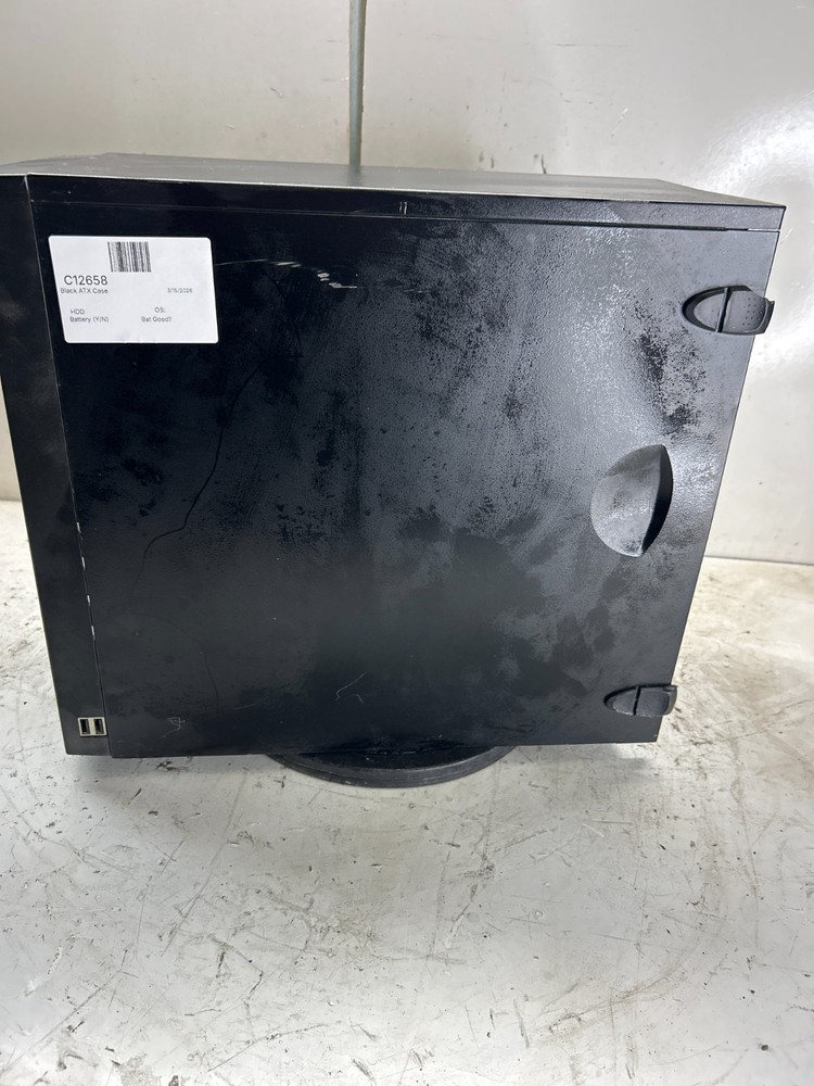 Retro Black mATX Case