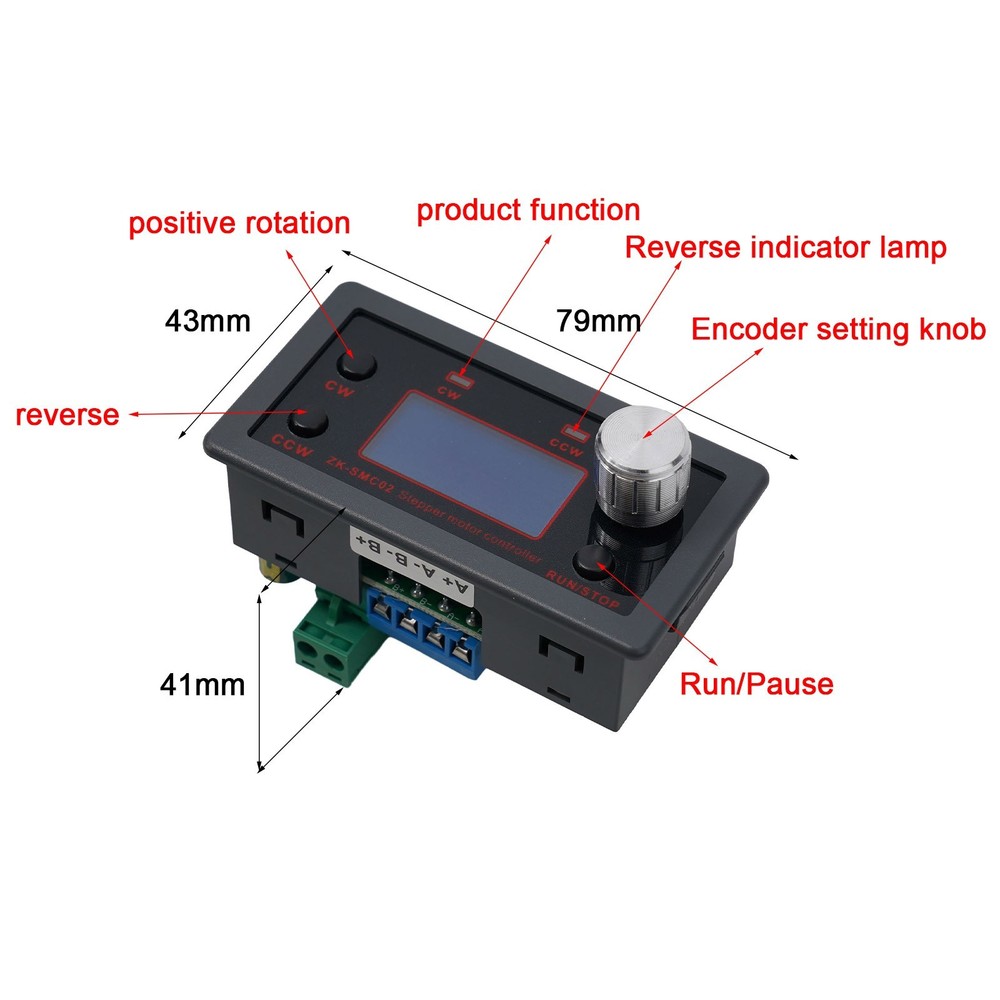 Driver Motor Controller Angle Control Module Controller Forward Pulse Speed