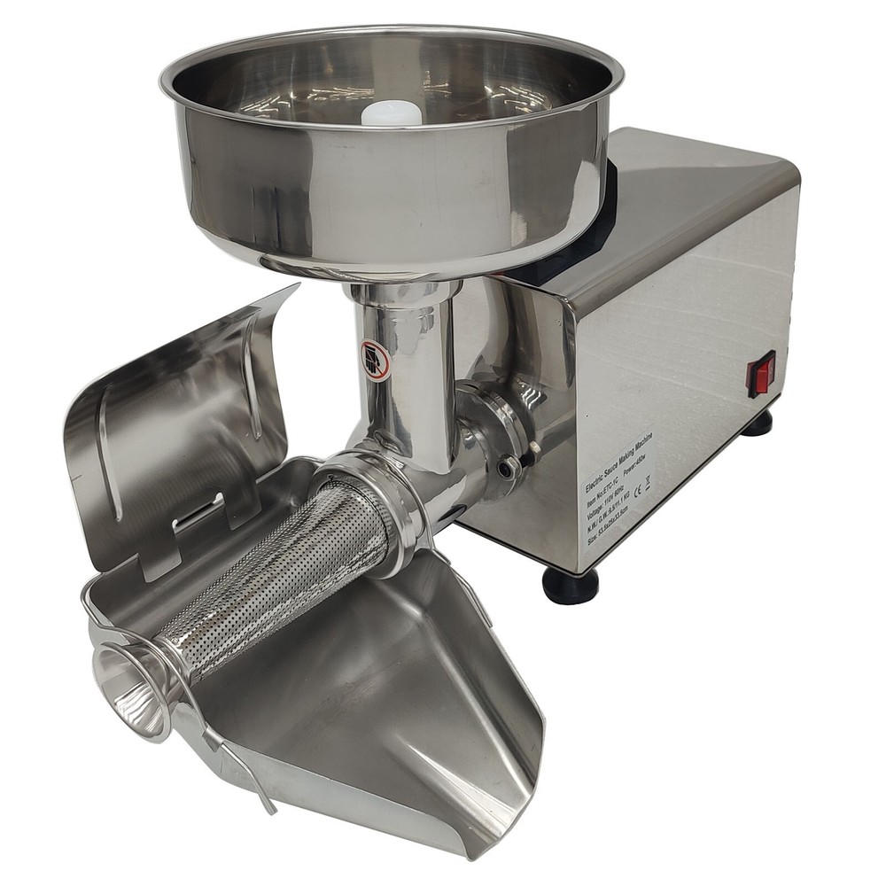 110V Electric Tomato Press Strainer Machine Sauce Making Machine Ketchup Maker