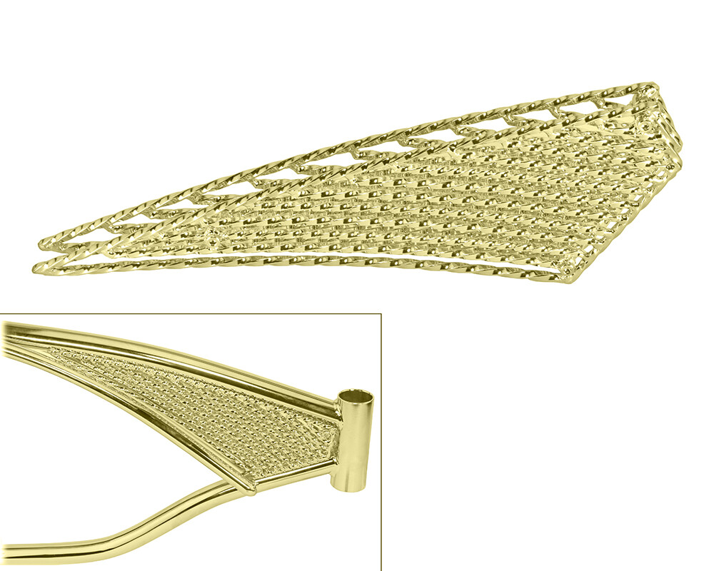 Bike 20 Twisted Frame Insert-Top Gold.