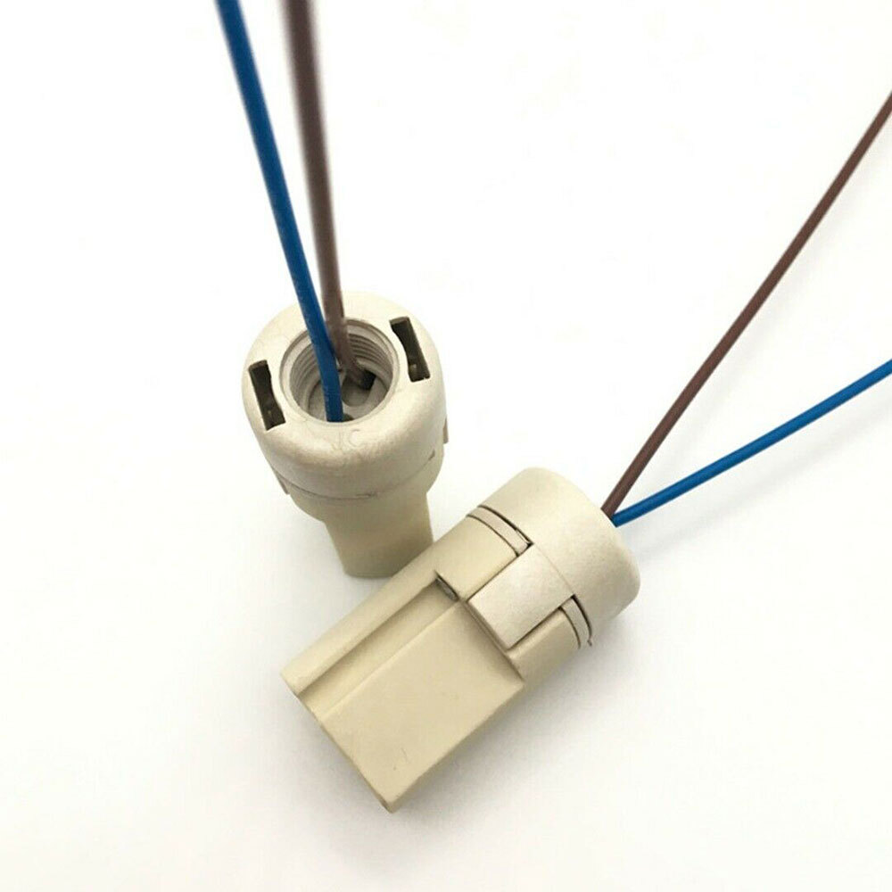 10pcs G9 Base Ceramic Lamp Holder Socket & Cable LED bulb down Light