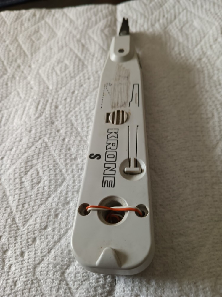 2 Krone S Insertion Tools And 1 Ideal Punchmaster Impact Punch Down Tool