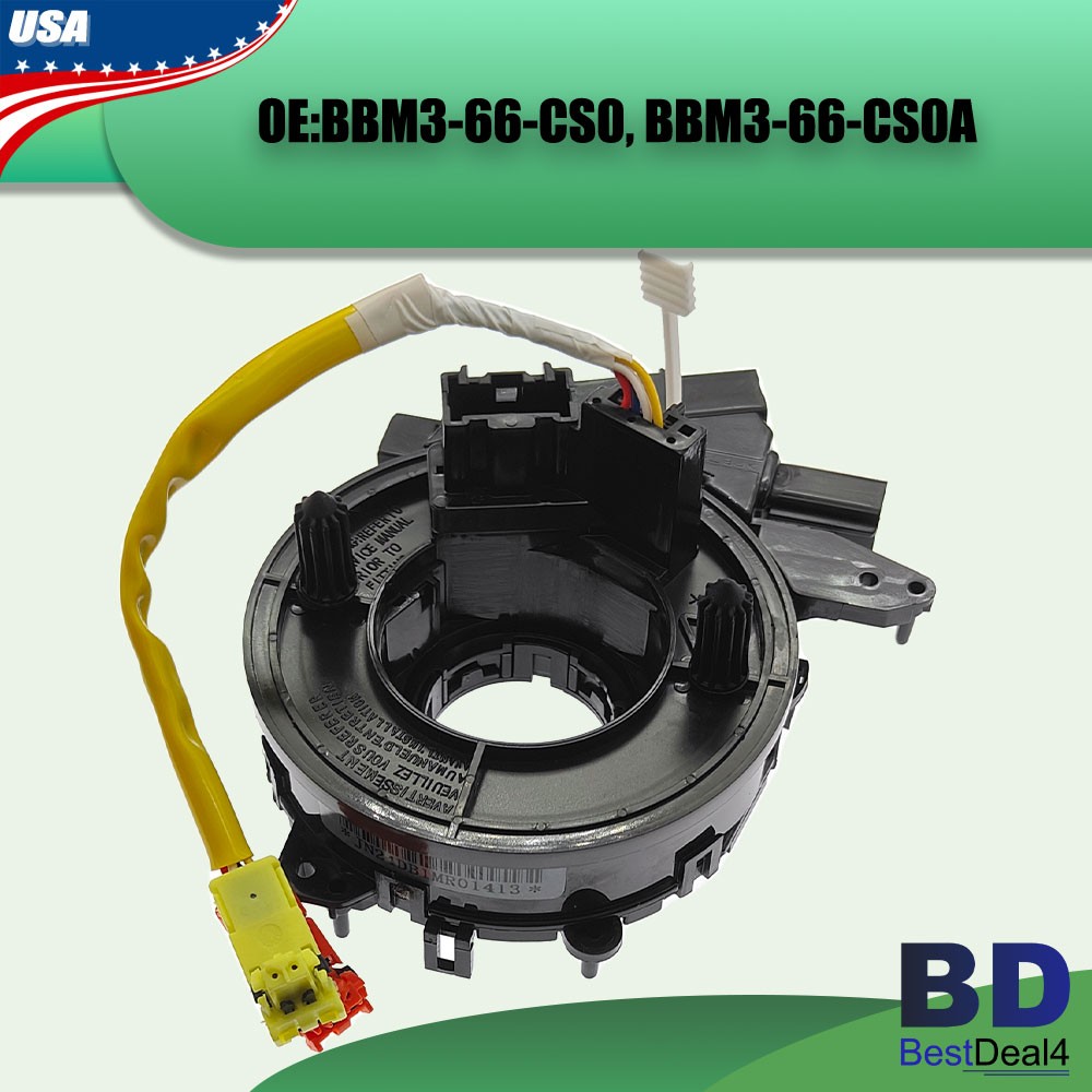 Clock Spring BBM3-66-CS0 For Mazda 3 2010-2013 Mazda 5 2012-2015 With Bluetooth