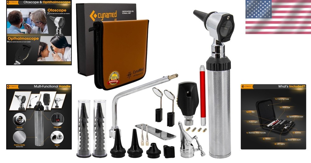 Comprehensive ENT Diagnostic Kit - Essential Tools for Medical Professionals