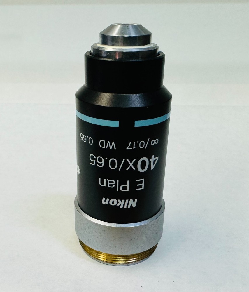 Nikon Plan 40X/0.65 CFI Infinity Microscope Objective Eclipse E & I Series M25