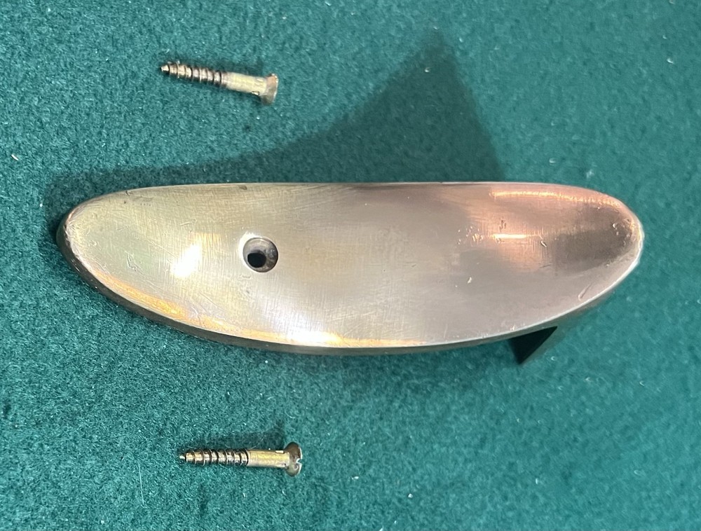 CVA Hawken Percussion Muzzleloader Black Powder Brass Butt Plate