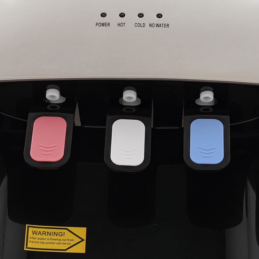 Bottom Loading Water Cooler Dispenser With Safety Lock 3 Temperature Settings