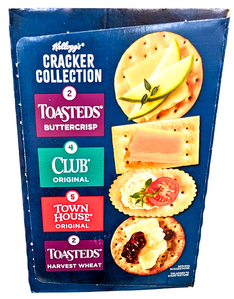 Kellogg's Cracker Collection Variety Pack 13 Stacks EXP 05/2026
