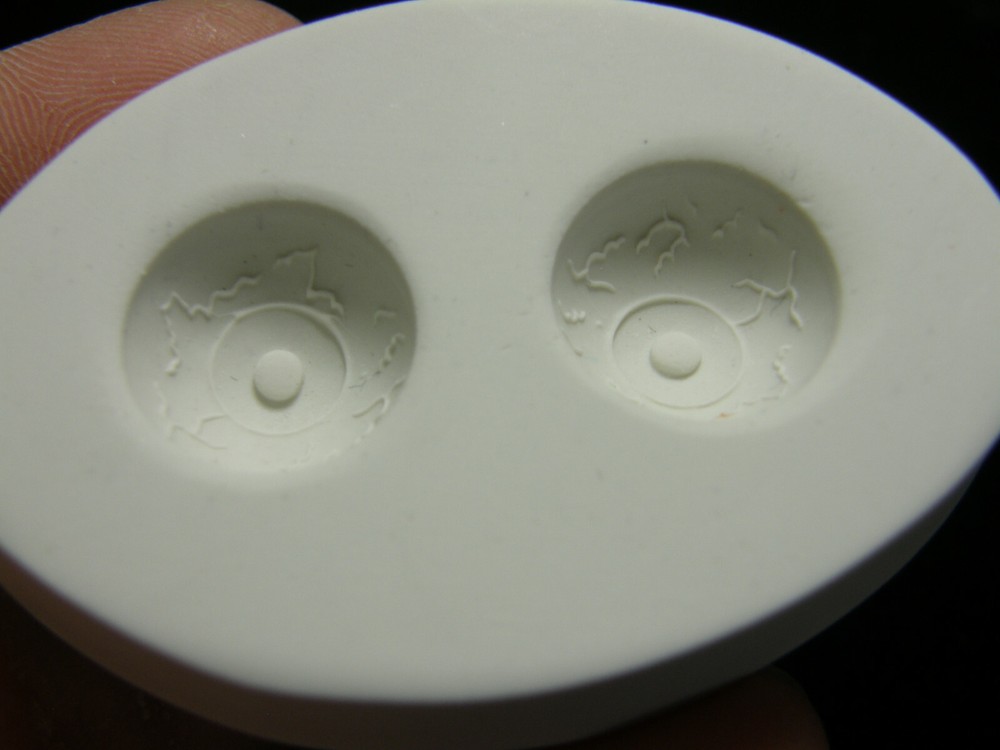Eyes Polymer Clay Mold 2 in 1 Mold (MD1000)
