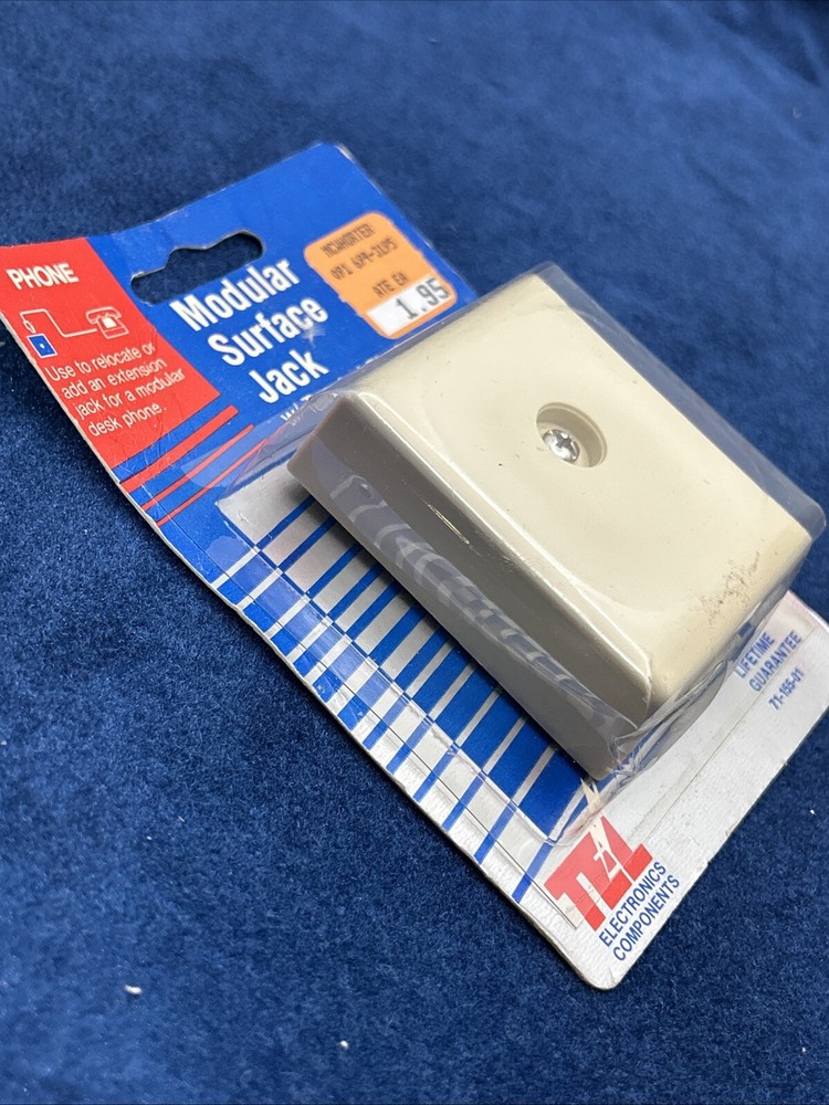 Modular Surface Jack W/ Terminal Block Phone Jack