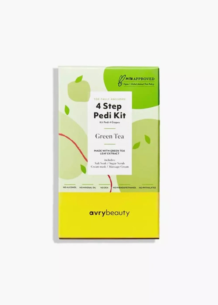 Avry - 4 Step Pedi Kit - Green Tea