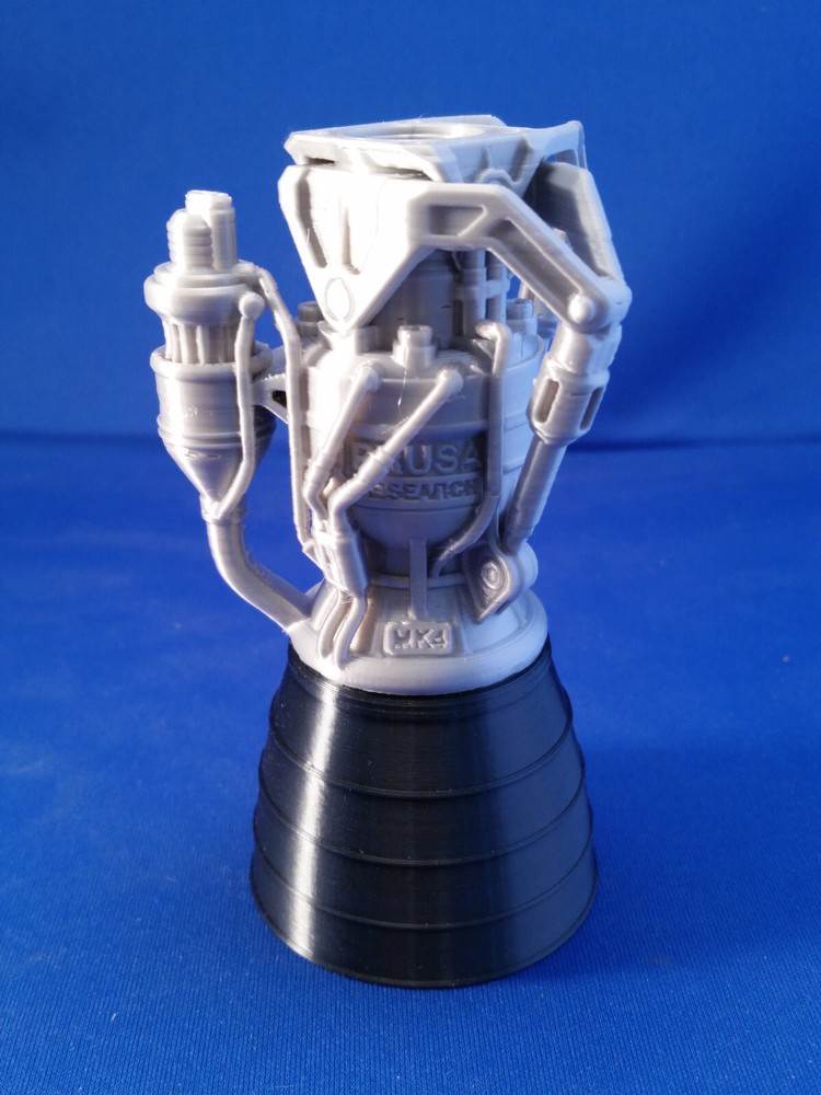 Mk. 4 Liquid-Fuel Rocket Engine Model - Fully Assembled