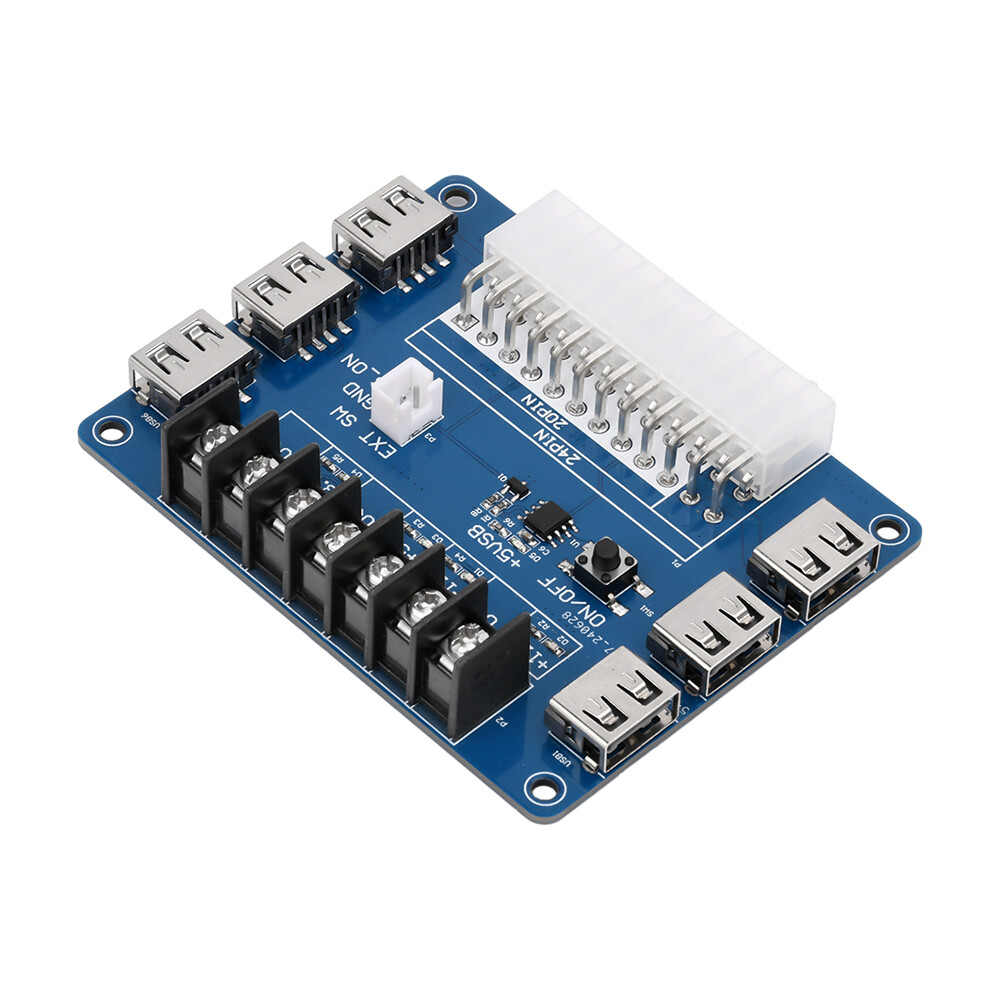 ATX Power Adapter Board USB Charging Desktop PowerSupply Breakout Adapter Module