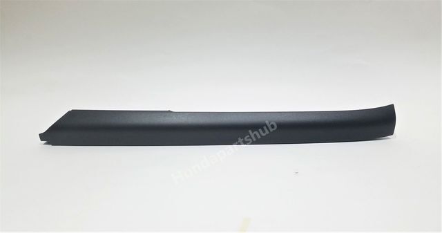 03-11 Honda Element Right Windshield Trim Garnish*NH70* (Flat Black)