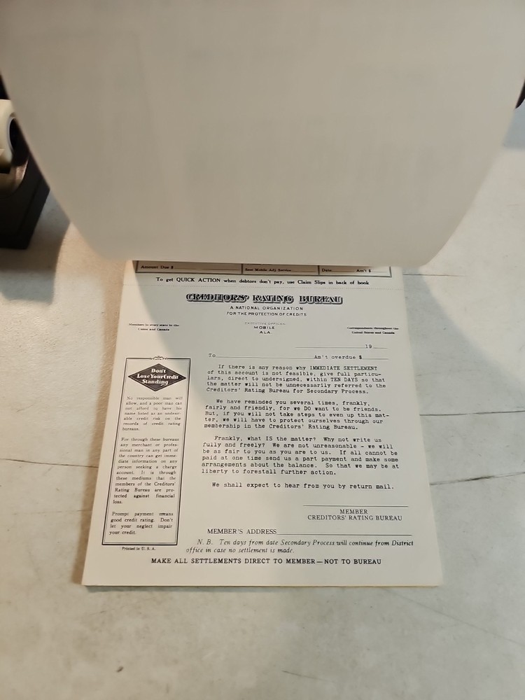 Vintage 1946 Armstrong Ten For One Collection System Book
