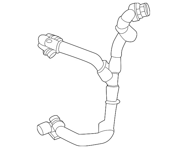 Genuine GM Rear Hose 85510857