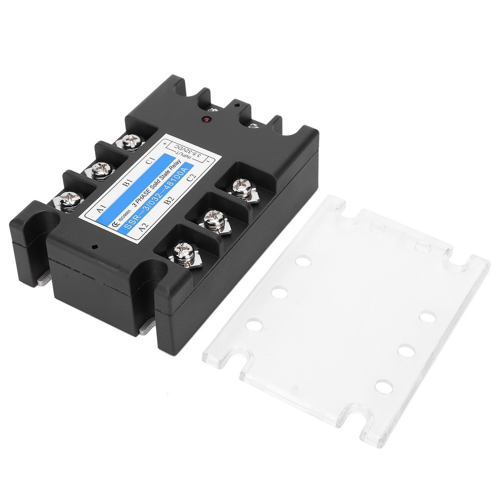 3 Phase Solid State Relay Electric Input SSR-3 D48100 100A DC Controlled AC