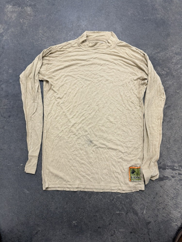 USMC FROG XGO Silkweight Top Small Regular Sand/Tan