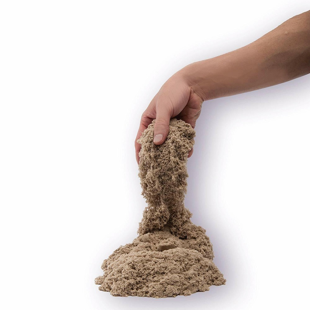 Kinetic Sand Squeezable Play 2 Pounds (Sand Brown)