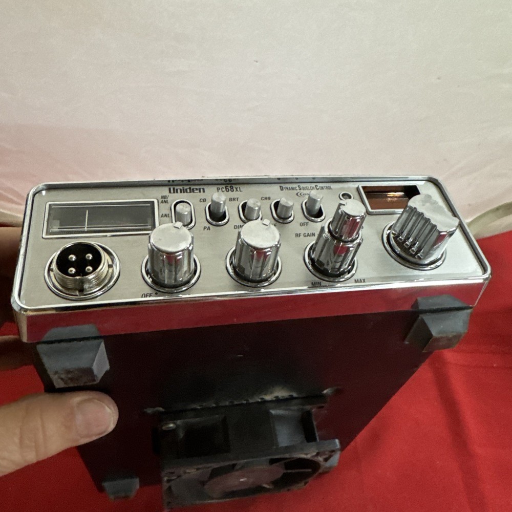 Uniden Pc68xl Cb With Cooling Fan Attached For Component Use Working