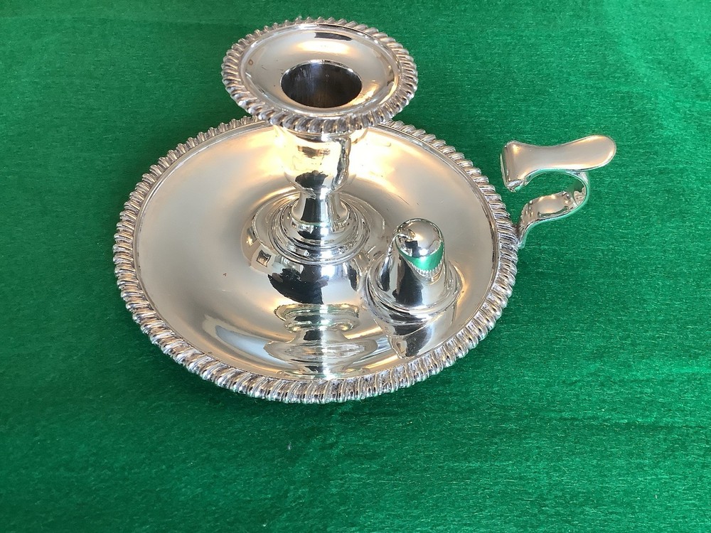 Silver plated Chamber Stick