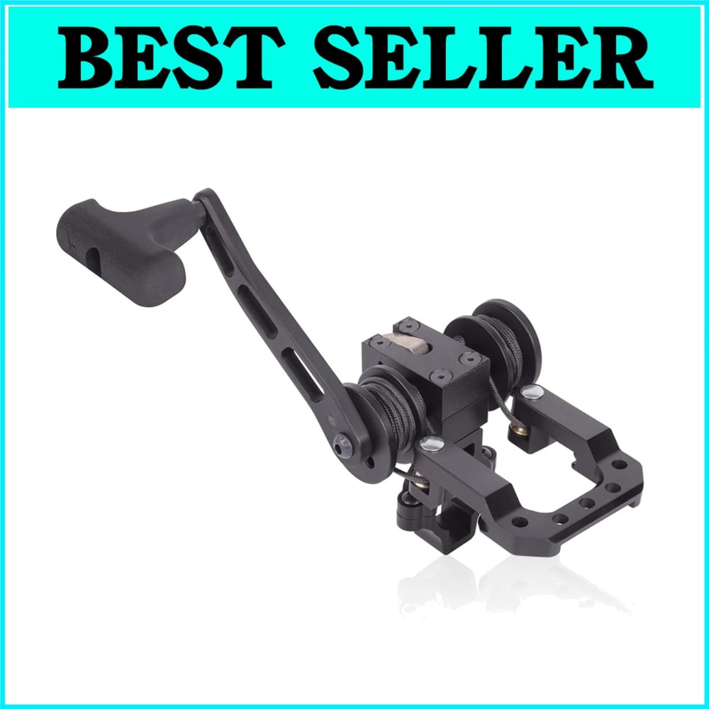 Effortless Crossbow Cocking System - Unique Mounting and Lightweight Design