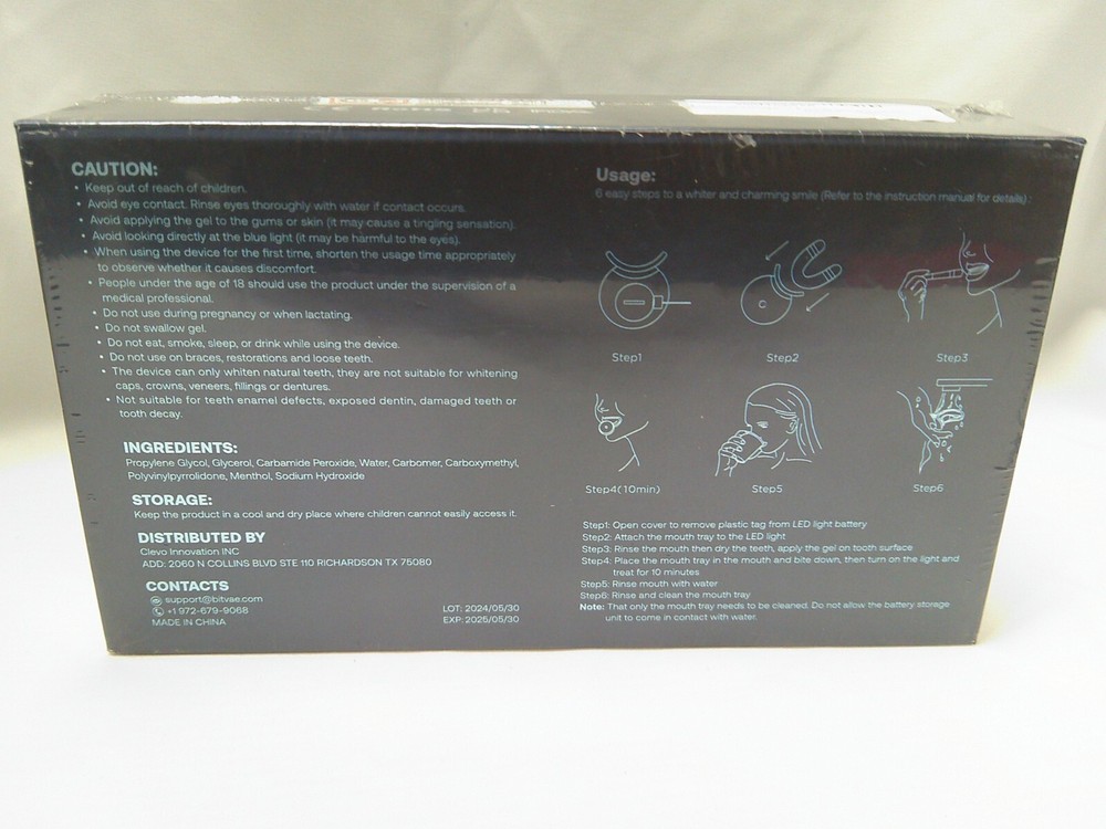 Bitvae Professional LED Teeth Whitening Kit