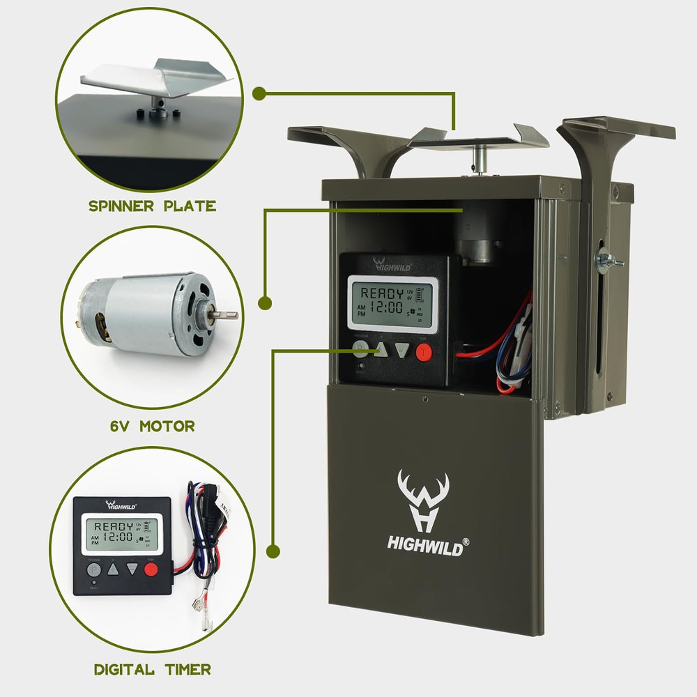 6-Volt Deer Feeder Digital Power Control Unit