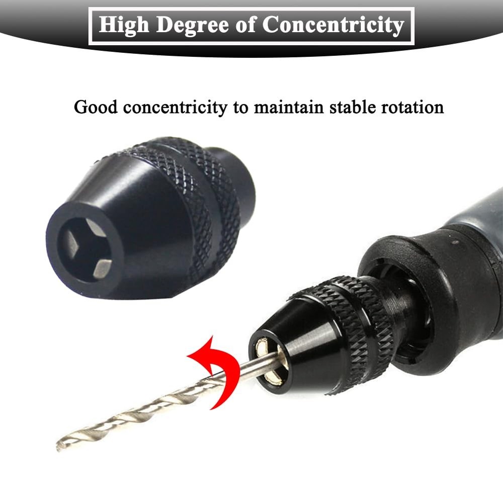 3pcs 4486 Ketyless Chuck for Dremel Multi Quick Change Keyless Chuck Replacem...