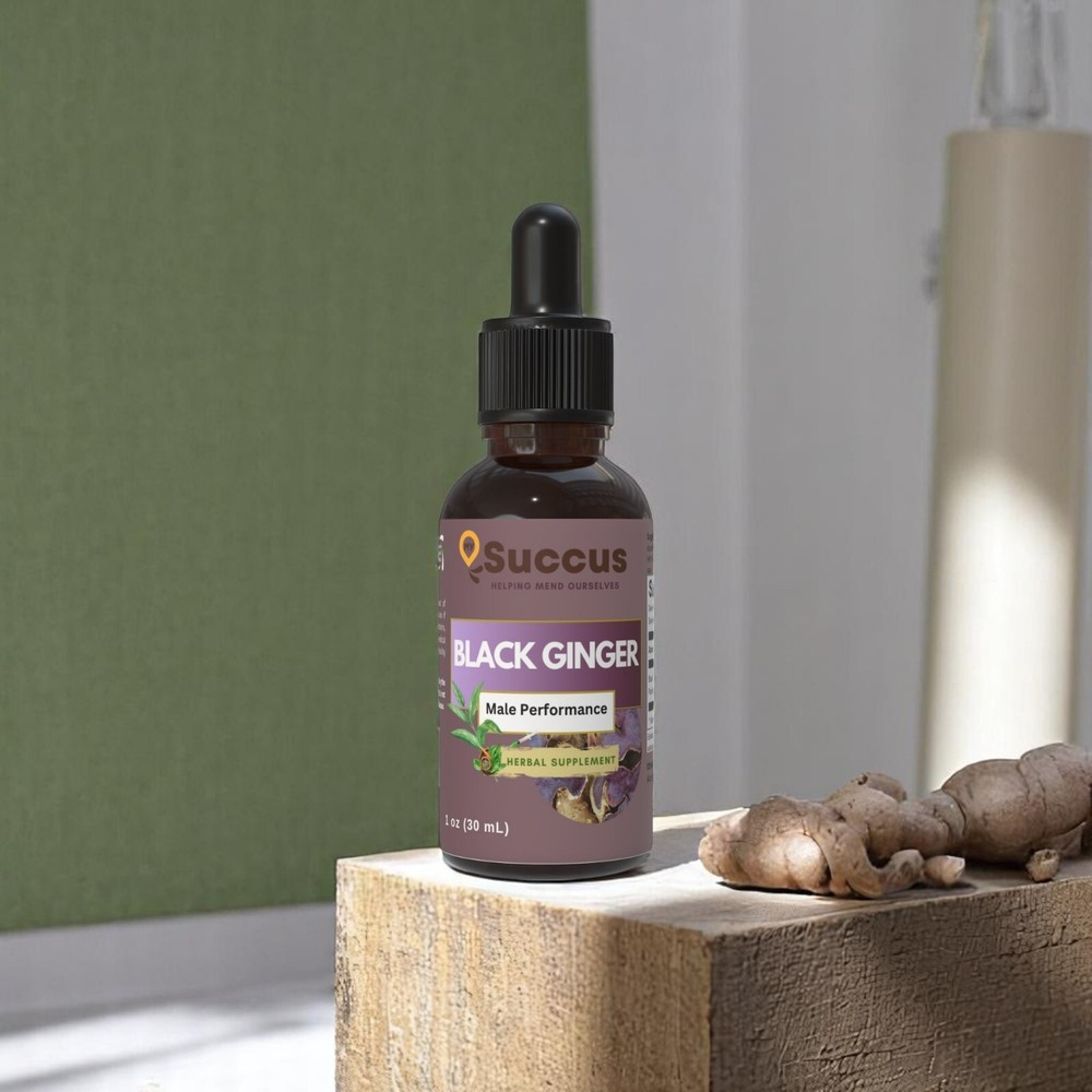Black Ginger Tincture - Male Performance (Rare Herb)