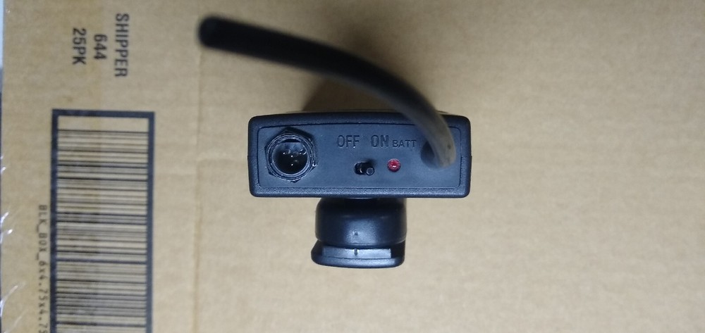 Telex WT-500 UHF Beltpack Transmitter, ON OFF SWITCH ISSUE JH