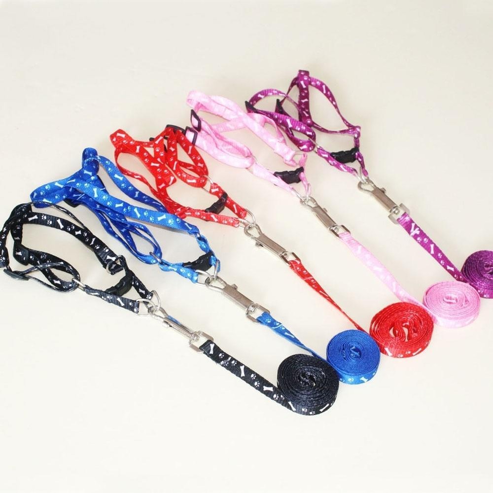 Dog Cat Collar Puppy Traction Harness Belt Leash Rope Strap String Adjustable❥