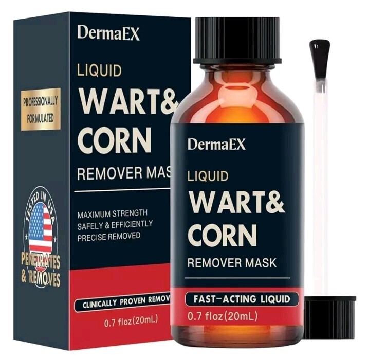 DermaEX  Liquid Wart & Corn Remover Mask
