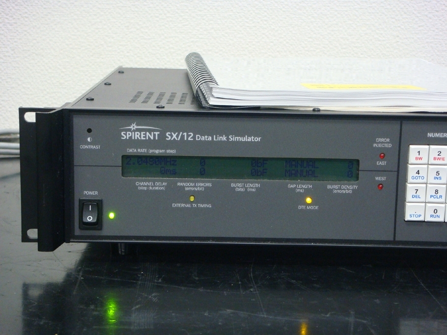 SPIRENT SX/12-1 T1 E1 Data Link Simulator
