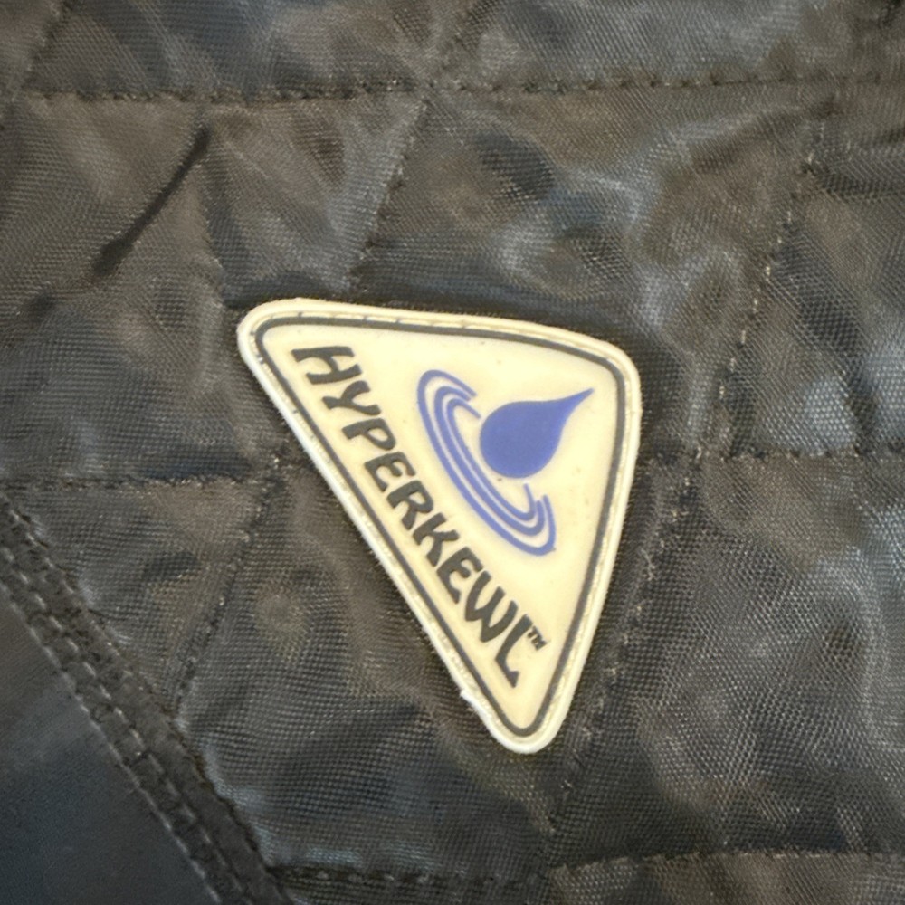 Techniche International Hyperkewl Cooling Vest Size Small Black W Blue Interior
