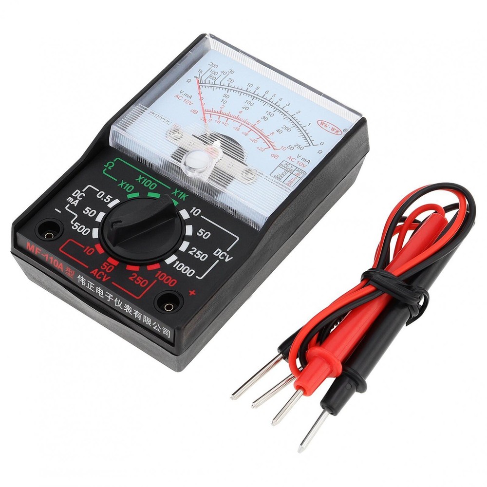 AC DC Voltage Analog Pointer Volt Meters and Multimeters Testing Instrument