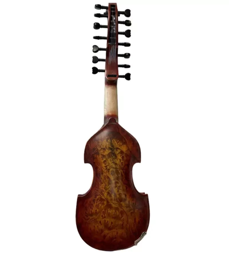 Maple SONG Master Viola d'Amore,7×7 strings 14",Rich Sound #15509