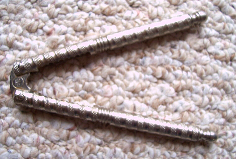 Vintage HMQ 5" Metal Nut Cracker