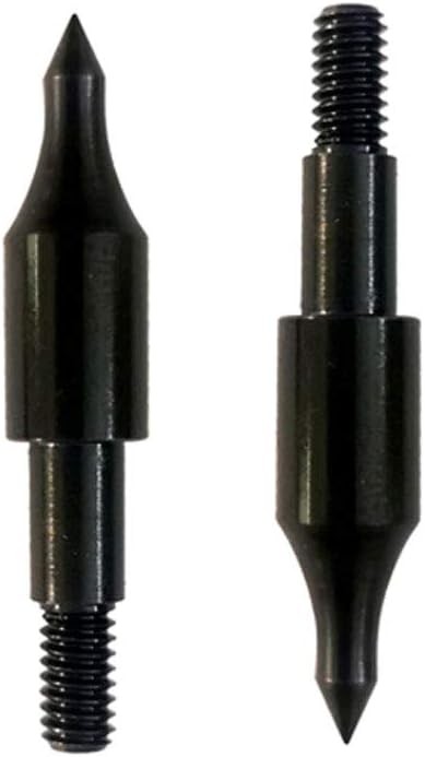 24 Pcs Steel 100 Grain Archery Arrow Field Points Field Tips - Practice Target