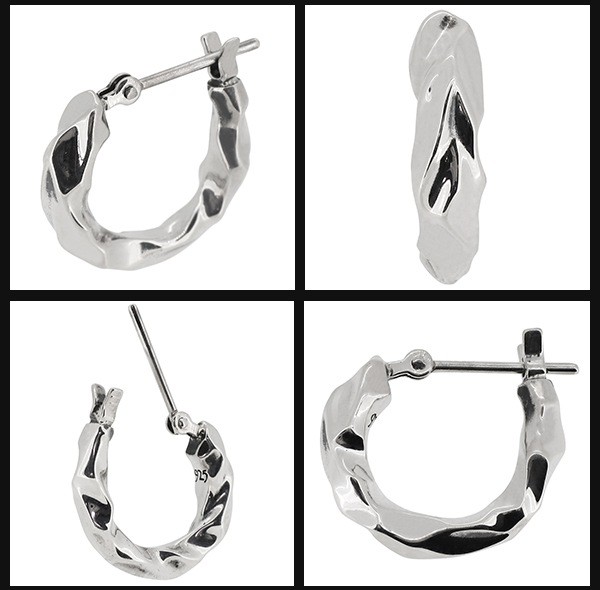GIGOR Mithra Silver Earring (Single Piece)