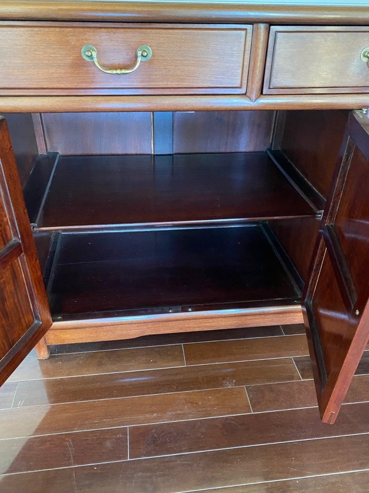 American Drew Cherry Credenza Buffet Server Sideboard