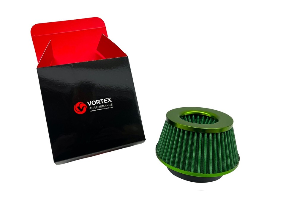Shorty Cone Air Filter Adjustable 3 3.5 4 inch inlet High Flow small slim CF