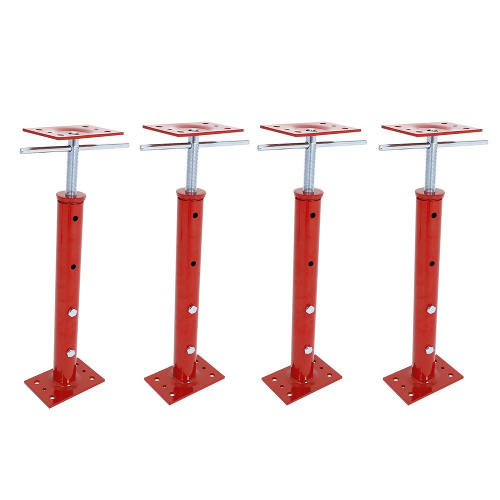 4Pack Adjustable 19"-36" House Floor Jacks Post Pole for Leveling Lift Support