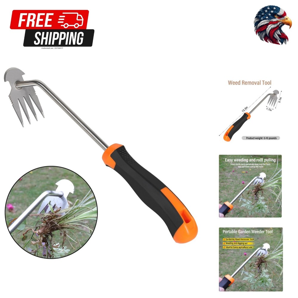 Multi-Functional Portable Weeder Tool - Ideal for Weeding and Gardening Tasks