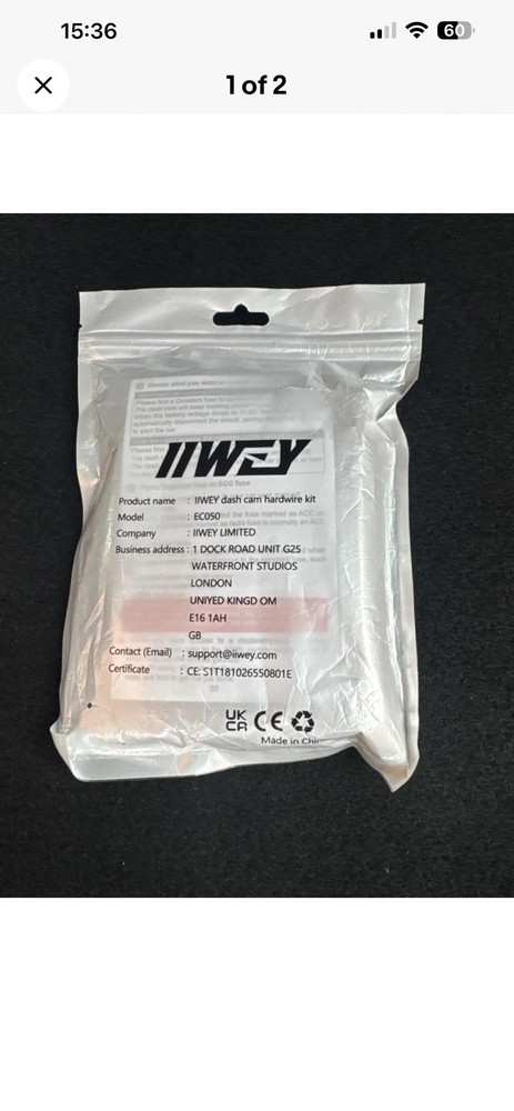 Iiwey Dash Cam Hardwire Kit