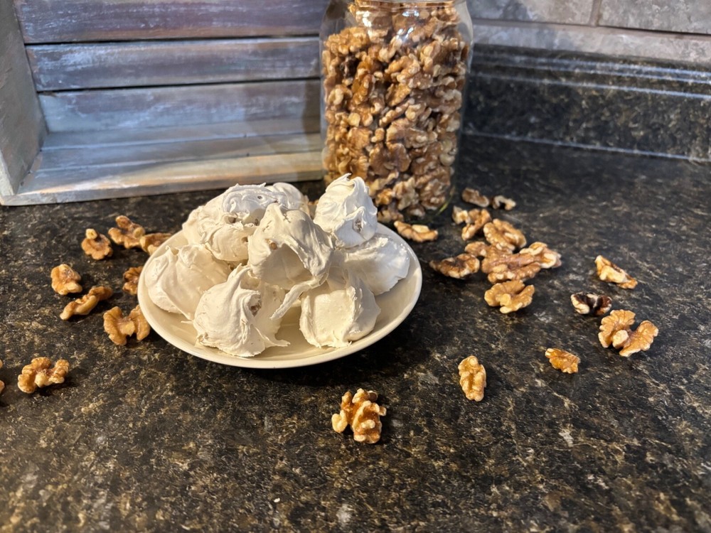 DIVINITY Fresh home made Divinity Candy Original Vanilla with Walnuts
