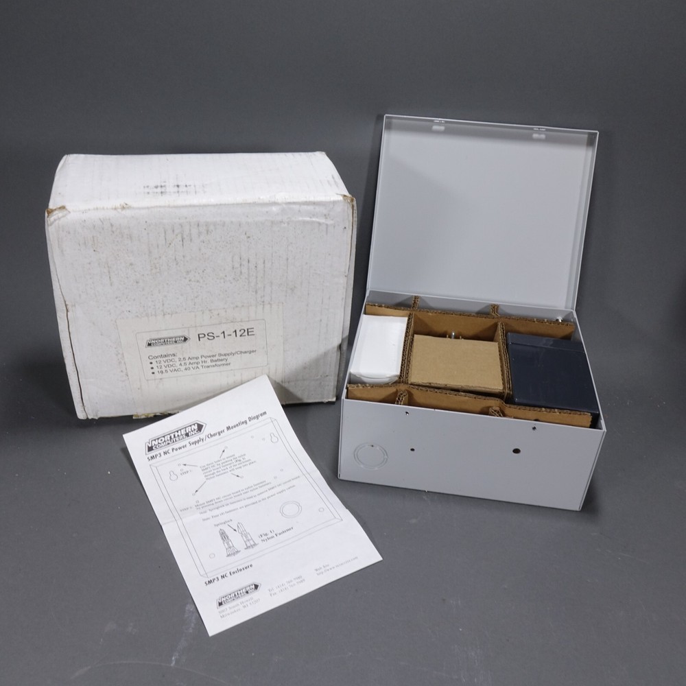Northern Computers PS-1-12E 12V Power Supply / Battery Backup